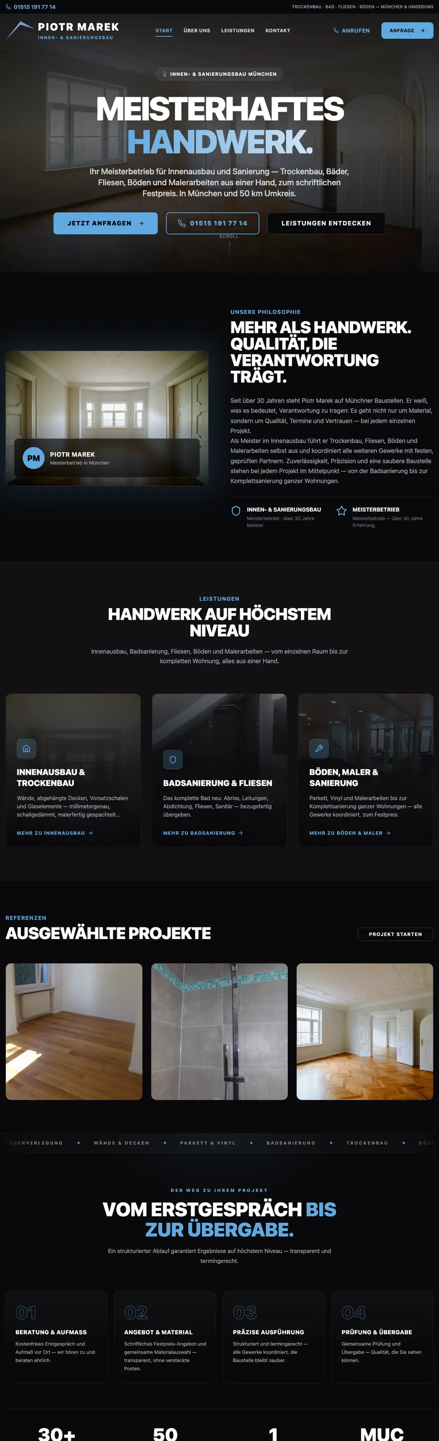 Website von Piotr Marek